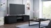 (Devalorizat) Baltrum RTV120, comoda tv stil minimalist lățime 120 cm - negru