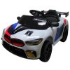(Devalorizat) Mașină electrică sport cabrio GT pentru copii, alb