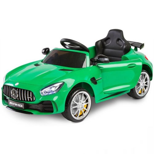 (Devalorizat) Mercedes GTR, mașină electrică  pentru copii, verde
