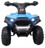 (Devalorizat) J8 quad electric pentru copii, albastru