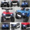 (Devalorizat) J8 quad electric pentru copii, albastru