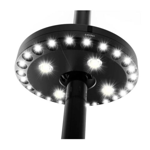 Lamp LED pentru umbrela de soare cu 3 moduri de functionare