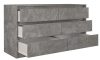 Arosa K140 2X3, comoda, beton