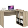 Odell Plus 2X2 birou de colț, 120X50X76, cu stocare, sonoma