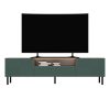 Shannan MIX RTV KAMA160 comoda TV, 43x160x40 cm, stejar-verde