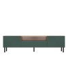 Shannan MIX RTV KAMA160 comoda TV, 43x160x40 cm, stejar-verde