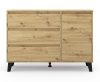 Shannan Scandi 1D3S comoda, 110x78.5x39 cm, stejar