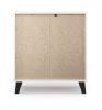 Drohmo 3S Scandi comoda, 70x78.5x39 cm, alb