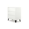 Drohmo 3S Scandi comoda, 70x78.5x39 cm, alb