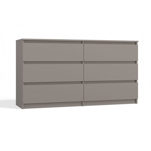 Faenza M6 140 comoda cu sertare, 138x75x40 cm, culoare de lut