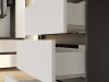 Rialto M4 dulap cu sertare, 120x97x40 cm, antracit-alb 