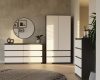 Rialto M6 140 dulap cu sertare, 138x75x40 cm, antracit-alb 