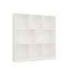 Drohmo Fiesta 8P dulap cu rafturi, 100x104x24 cm, alb