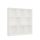 Drohmo Fiesta 8P dulap cu rafturi, 100x104x24 cm, alb