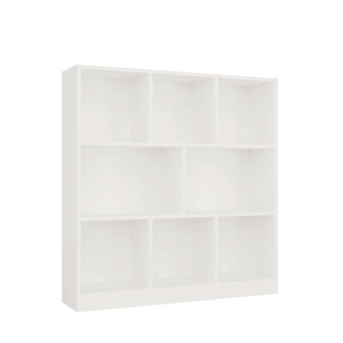 Drohmo Fiesta 8P dulap cu rafturi, 100x104x24 cm, alb