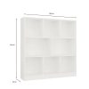Drohmo Fiesta 8P dulap cu rafturi, 100x104x24 cm, alb