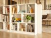 Drohmo Fiesta 8P dulap cu rafturi, 100x104x24 cm, alb