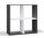 Rialto Malax 2x2 raft, 74x75x30 cm, antracit-alb 