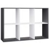 Rialto Malax 2x3 raft, 110x75x30 cm, antracit-alb 