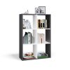 Rialto Malax 2x3 raft, 110x75x30 cm, antracit-alb 