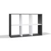 Rialto Malax 2x3 raft, 110x75x30 cm, antracit-alb 