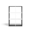 Rialto Malax 2x3 raft, 110x75x30 cm, antracit-alb 