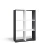 Rialto Malax 2x3 raft, 110x75x30 cm, antracit-alb 