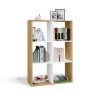 Shandro Malax 2x3 raft, 110x75x30 cm, stejar-alb 