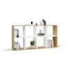 Shandro Malax 2x4 raft, 147x75x30 cm, stejar-alb 