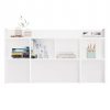 Drohmo NDST 130 raft de perete, 128x70x18 cm, alb 