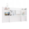 Drohmo NDST 130 raft de perete, 128x70x18 cm, alb 