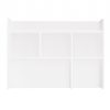 Drohmo NDST 100 raft de perete, 96,5x70x18 cm, alb 
