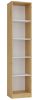 Shandro R40 dulap cu rafturi, 40x182x30 cm, stejar-alb 