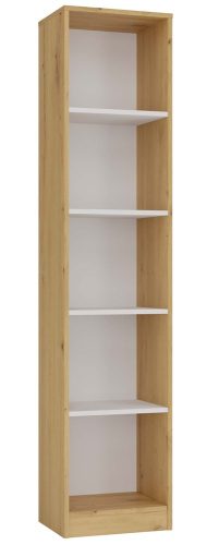 Shandro R40 dulap cu rafturi, 40x182x30 cm, stejar-alb 