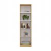 Shandro R50 dulap cu rafturi, 50x182x30 cm, stejar-alb 