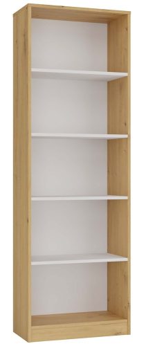 Shandro R60 dulap cu rafturi, 60x182x30 cm, stejar-alb 