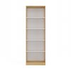 Shandro R60 dulap cu rafturi, 60x182x30 cm, stejar-alb 