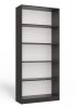 Riano R80 dulap cu rafturi, 80x182x30 cm, antracit 