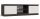 Rialto RTV120 comoda TV, 120x36x40 cm, antracit-alb 
