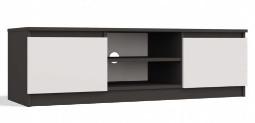 Rialto RTV120 comoda TV, 120x36x40 cm, antracit-alb 