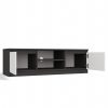 Rialto RTV120 comoda TV, 120x36x40 cm, antracit-alb 