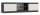 Rialto RTV140 comoda TV, 140x36x40 cm, antracit-alb 