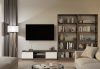 Rialto RTV140 comoda TV, 140x36x40 cm, antracit-alb 