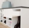Drohmo TALLIN dulap pantofi, 110x49x35 cm, alb 