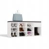 Drohmo TALLIN dulap pantofi, 110x49x35 cm, alb 