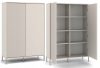 Kashar KAMARO 2DD/SLIM dulap cu rafturi, 103,5x147,5x40 cm, casmir 