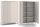 Kashar KAMARO 2DD/SLIM dulap cu rafturi, 103,5x147,5x40 cm, casmir 