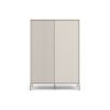Kashar KAMARO 2DD/SLIM dulap cu rafturi, 103,5x147,5x40 cm, casmir 