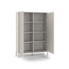 Kashar KAMARO 2DD/SLIM dulap cu rafturi, 103,5x147,5x40 cm, casmir 