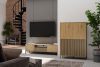 Shannan KAMARO 4DK/SLIM dulap cu rafturi, 103,5x147,5x40 cm, stejar 